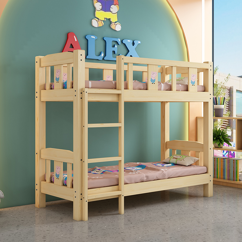 定制幼儿园专用床午托床儿童床小学生托管班高低床上下铺午睡床双