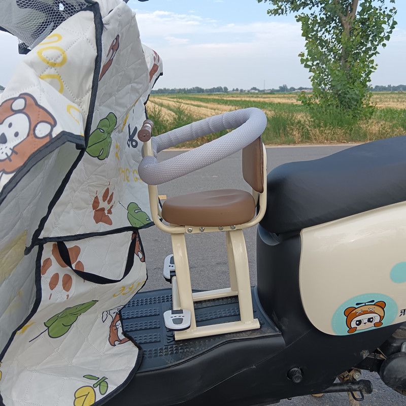 宝宝坐车神器小孩电动车座椅前置踏板摩托车板凳婴儿童安全座椅