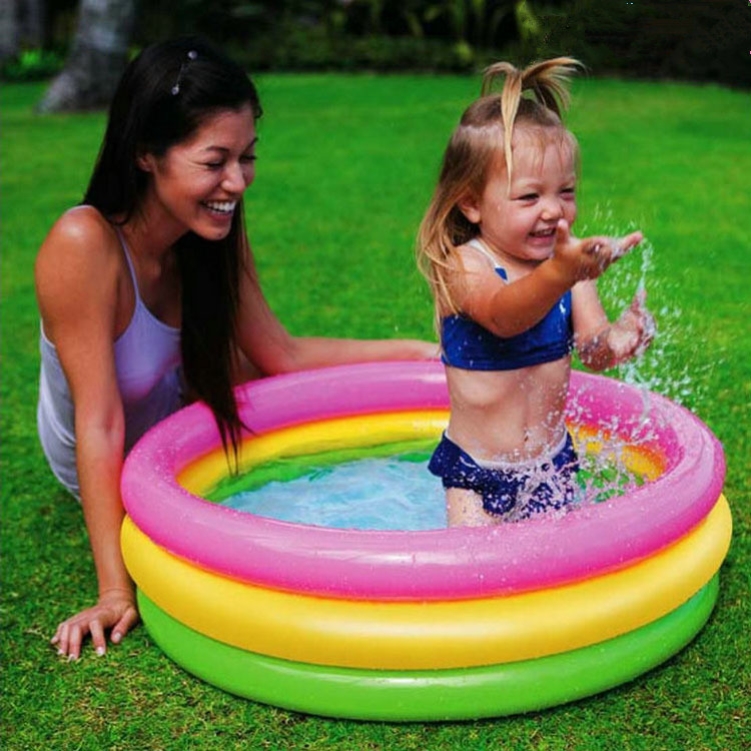 儿童充气游泳池戏水池 婴幼儿游泳池 浴盆沙池 海洋球池