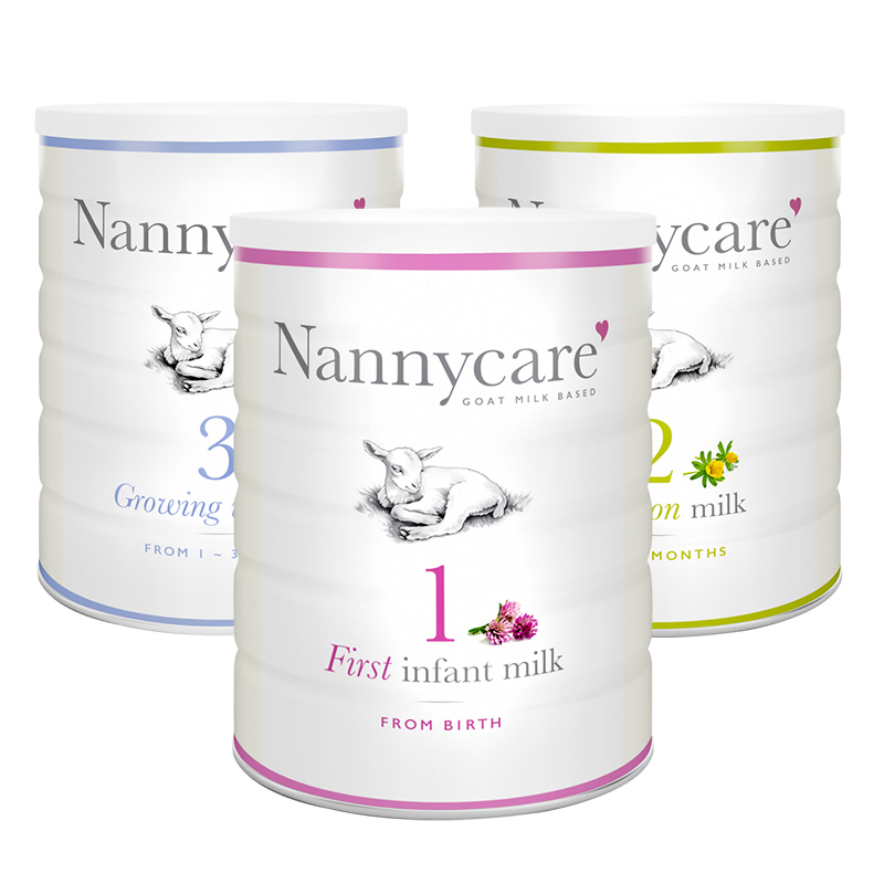 英国纳尼凯尔nannycare婴儿羊奶粉配方奶粉全段2段3段