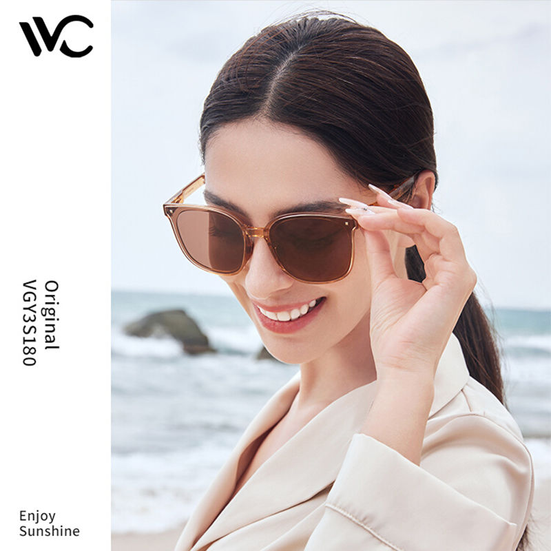 VVC柠下夏季防晒可折叠墨镜防紫外线护目镜男女太阳眼镜遮阳墨镜