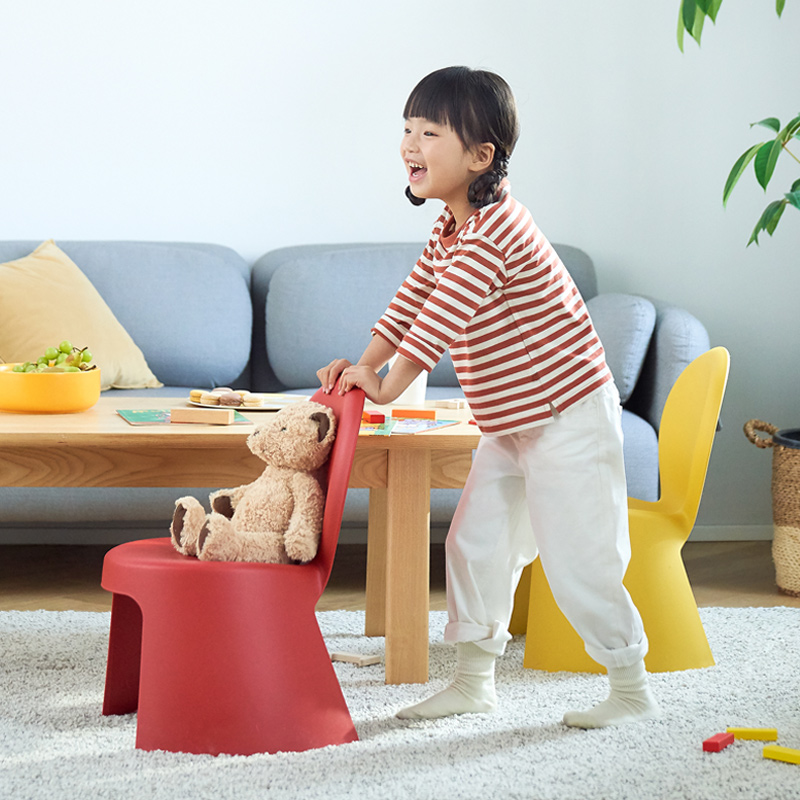 禧天龙塑料椅子换鞋凳加厚学习椅防滑结实幼儿园靠背儿童椅餐桌椅