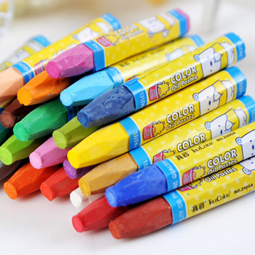 真彩六角形油画棒 2966A儿童幼儿园油画棒蜡笔绘画彩笔文具彩笔