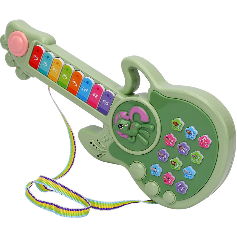 新款儿童吉他玩具宝宝益智启蒙早教多功能电子琴音乐2-3岁可弹奏