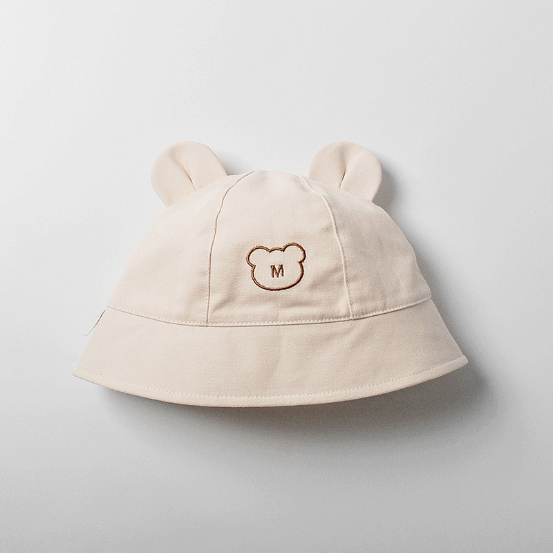 婴儿春秋薄款遮阳渔夫帽1一2-3岁男宝宝婴幼儿童帽子夏季防晒盆帽