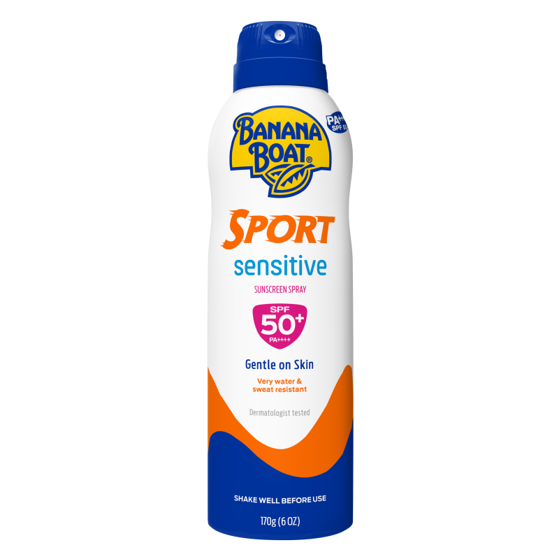 香蕉船净护防晒霜喷雾SPF50+敏感肌专用成人清爽儿童大人通用防水