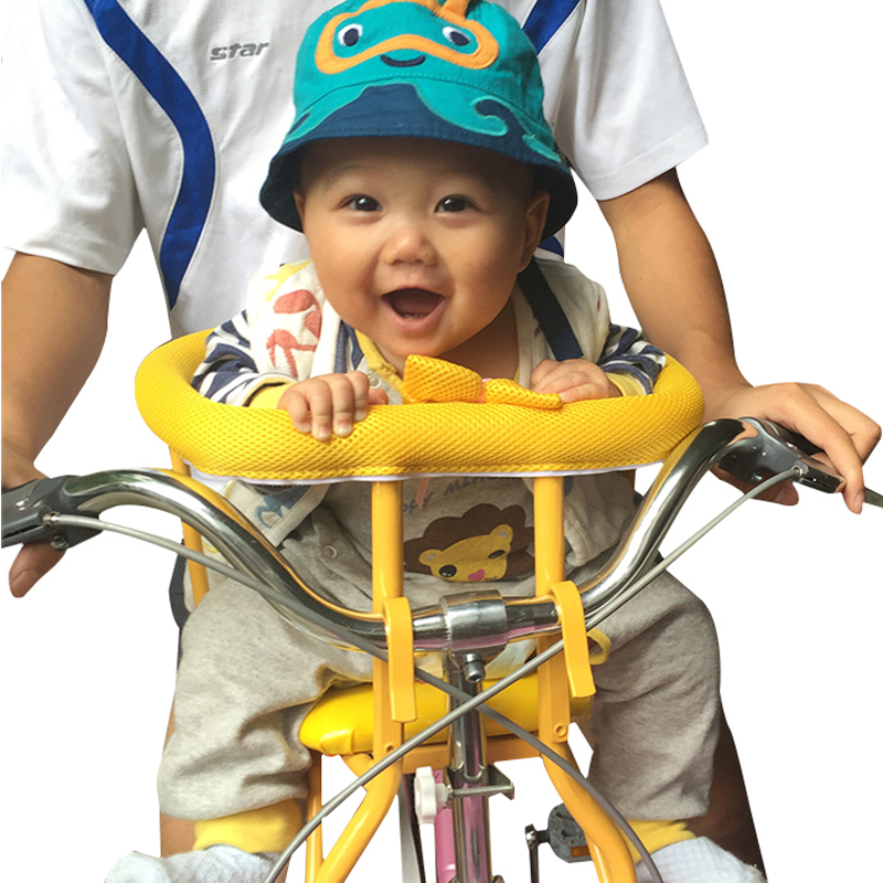 推荐包邮大号自行车儿童安全座椅/前置加深前座婴儿宝宝坐椅/前后