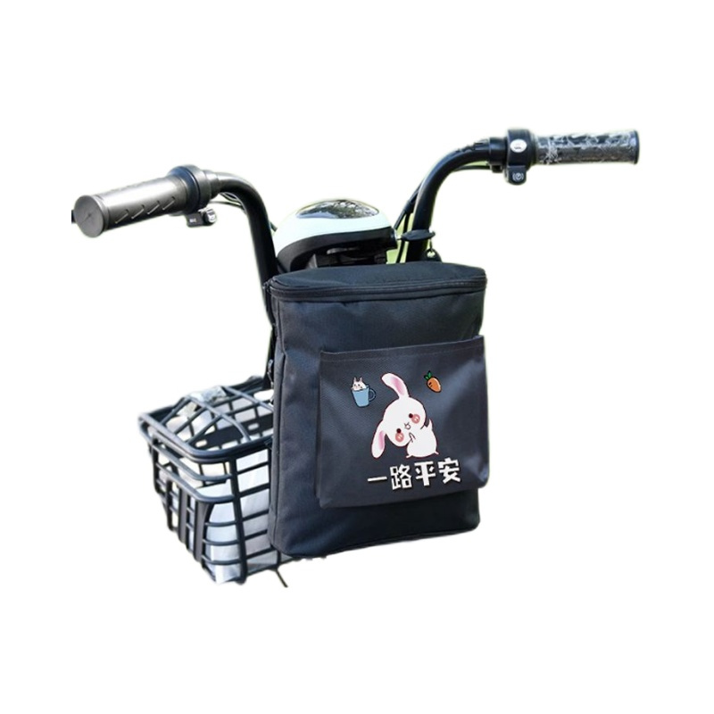 电动车防雨水挂物包收纳袋电瓶车前置自行车挂兜手机便携式储物兜