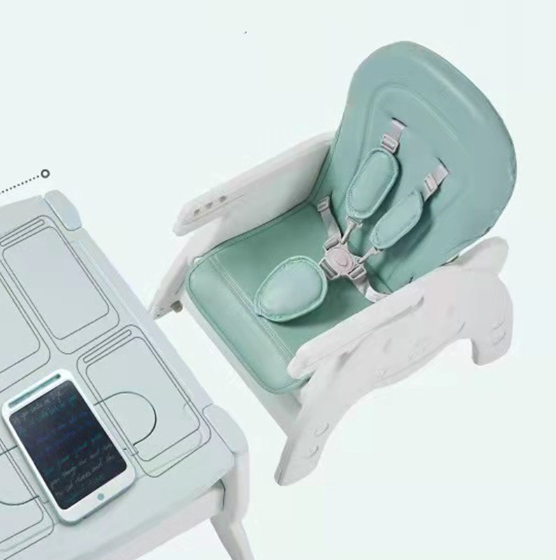 适用KUB可优比大脸猫婴儿童餐椅坐垫分体式宝宝餐椅皮座套安全带
