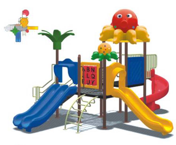 合嘉欢游乐设施幼儿园设施大型玩具塑料组合滑梯儿童玩具户外滑梯