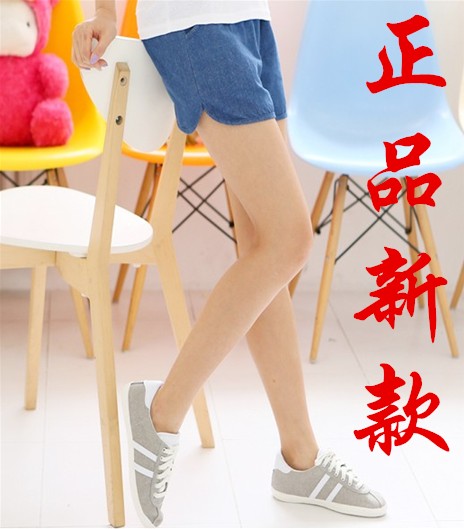 韩国孕妇装 夏季新款 时尚漂亮 可调节  托腹孕妇短裤