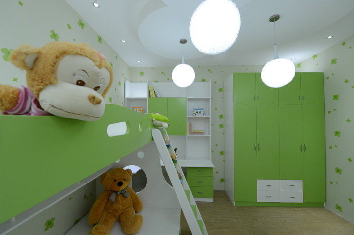 长沙家具定制 实色漆系列 儿童家具 正品万华禾香板 生态板工厂价