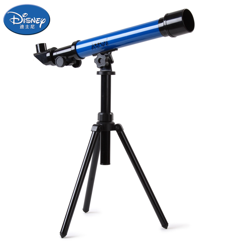 迪士尼儿童天文望远镜套装入门高倍高清单筒小学生科普玩具男孩