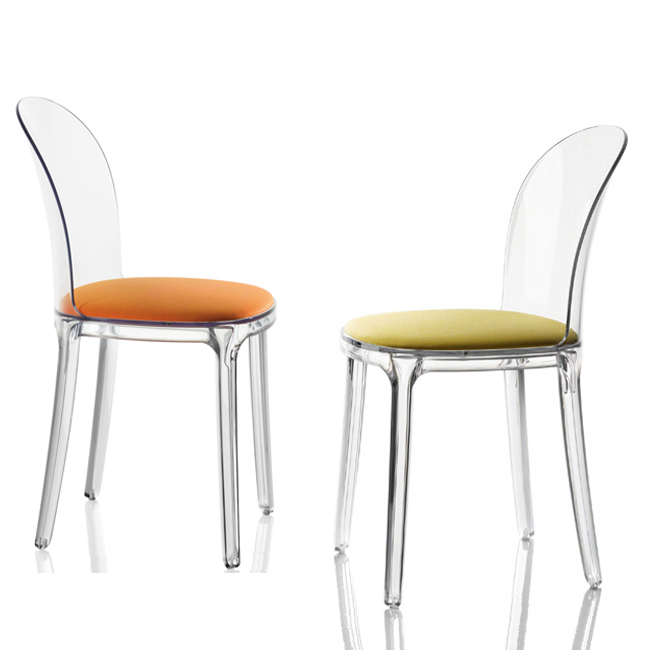 水晶椅家用现代简约北欧塑料布艺休闲椅咖啡厅客厅设计师时尚餐椅