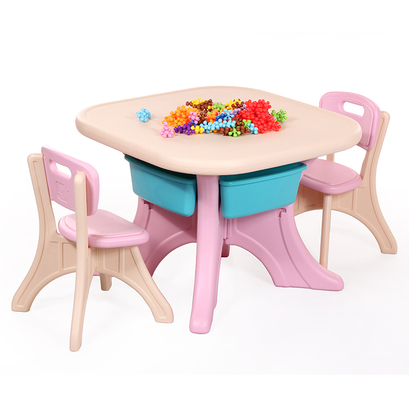 哈比树宝宝书桌学习桌椅套装桌子组合儿童桌塑料幼儿园桌椅凳子