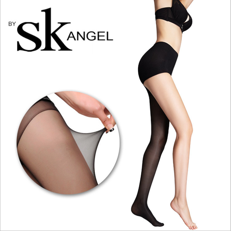 博弈SK夏女15D超薄美腿强力塑形提臀瘦打底连裤丝袜子防勾超薄