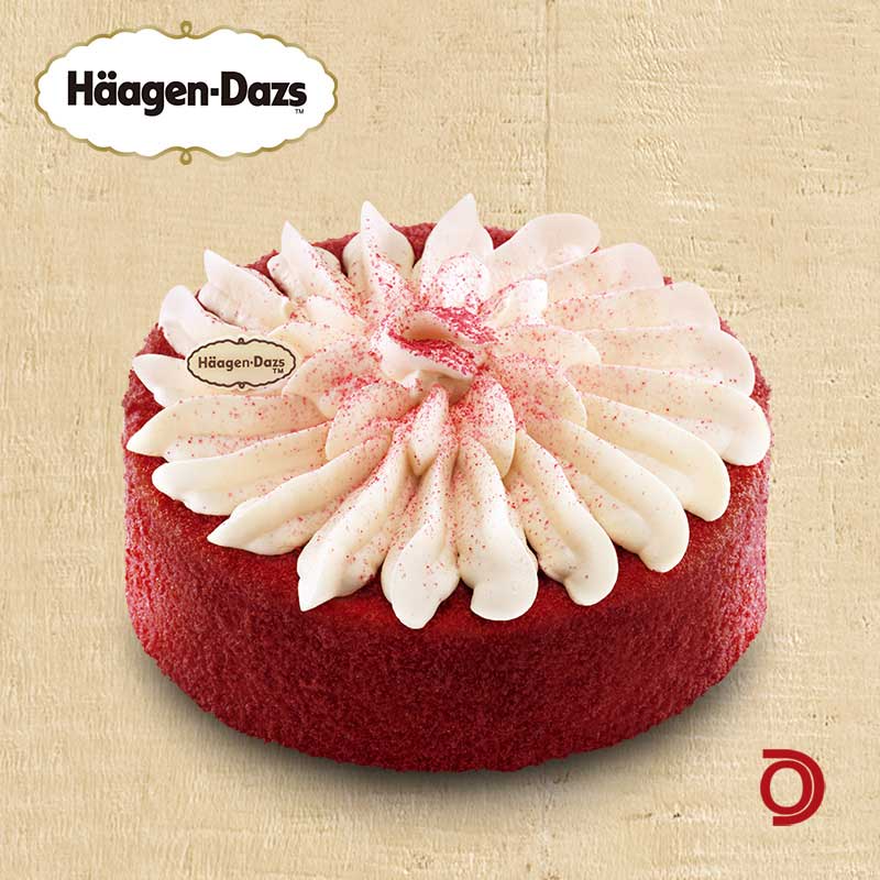 哈根达斯常温生日蛋糕 红丝绒芝士 北京杭州全国同城配送多规格选