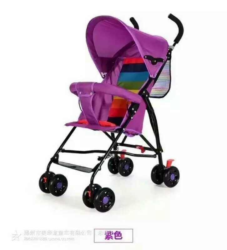 儿童推车四轮超轻便简易折叠方便四季宝宝专用婴儿便捷式手推车