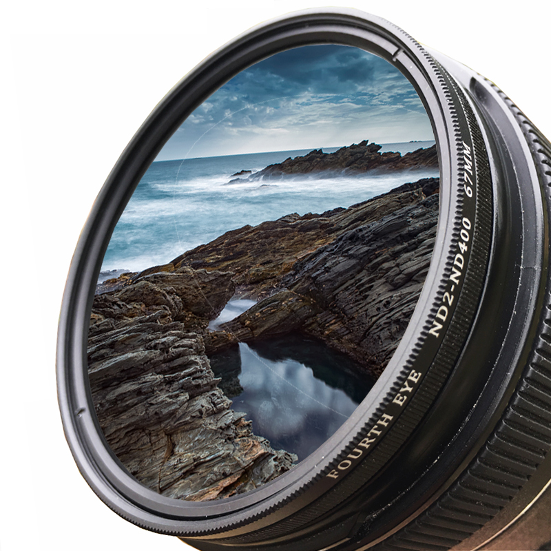 超薄ND2-400可调减光镜52mm中灰密度镜适用尼康18-55mm50f1.8镜头