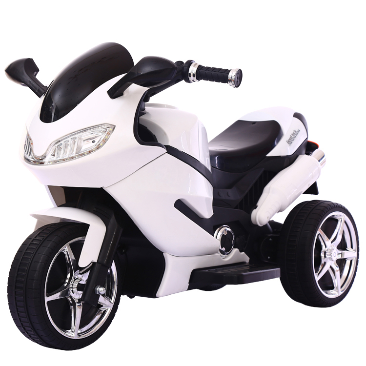 正品儿童电动摩托车三轮车1-3-6岁小孩玩具车可坐人宝宝充电遥控
