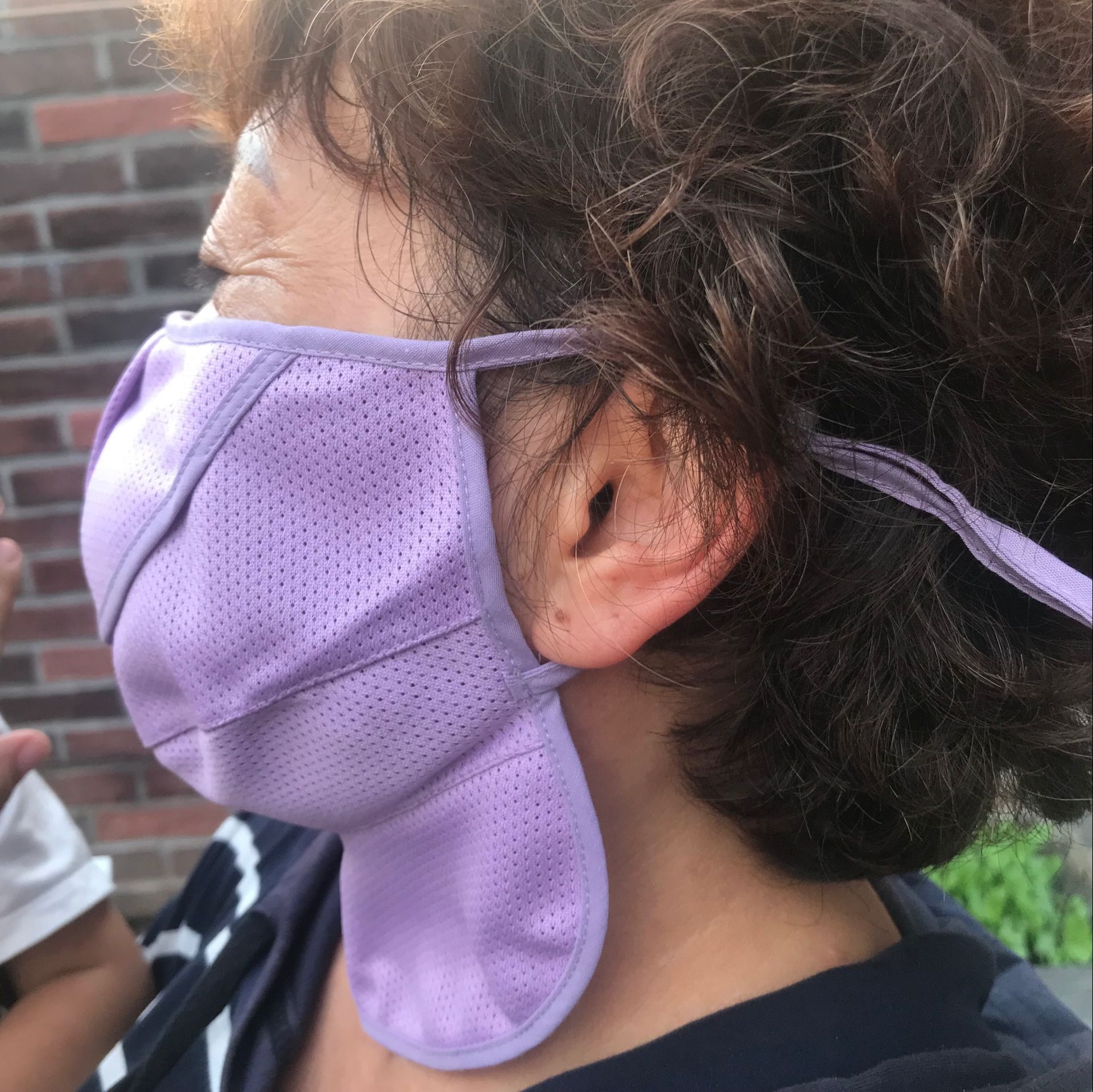 韩国进口防紫外线口罩防晒口罩 透气薄款防晒口罩