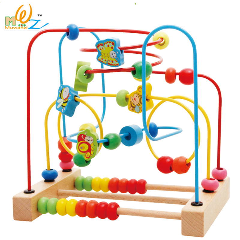 宝宝绕珠百宝箱幼儿童早教益智串珠子训练专注力积木玩具1-2-3岁