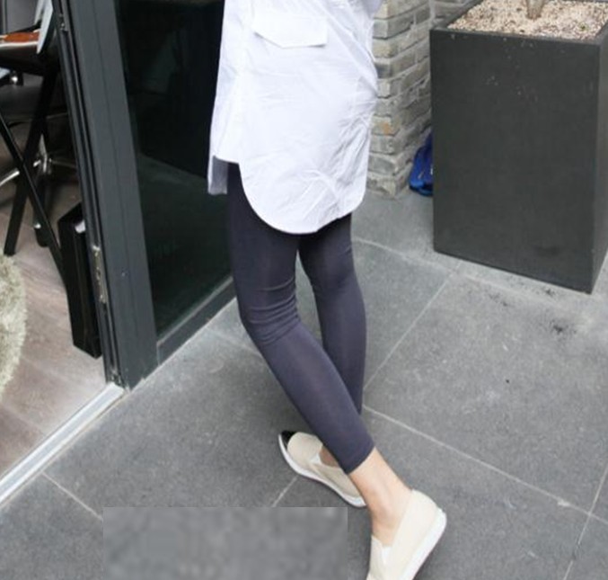 韩版大码春夏款版孕妇装修身有弹性多色孕妇打底裤