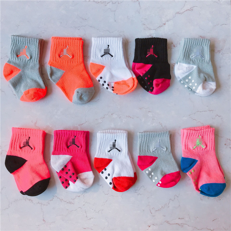 宝宝短袜女童袜子春秋夏四季Q8婴儿防滑0-3-6-9-12个月男童运动袜