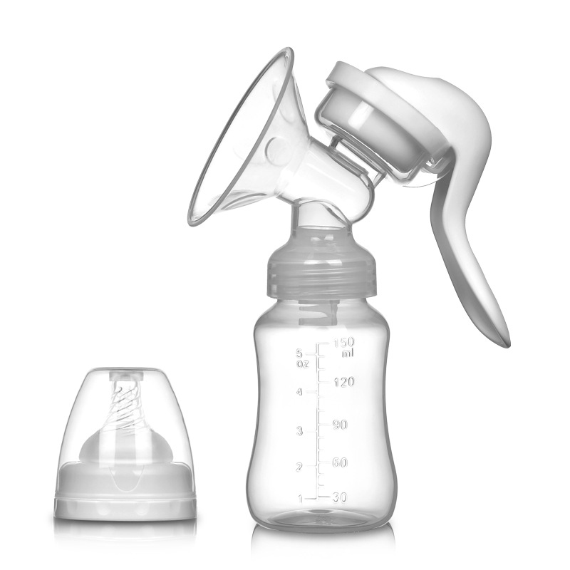 荷兰技术经典标口PP手动吸奶器吸力大无气味产妇用品手动吸乳器