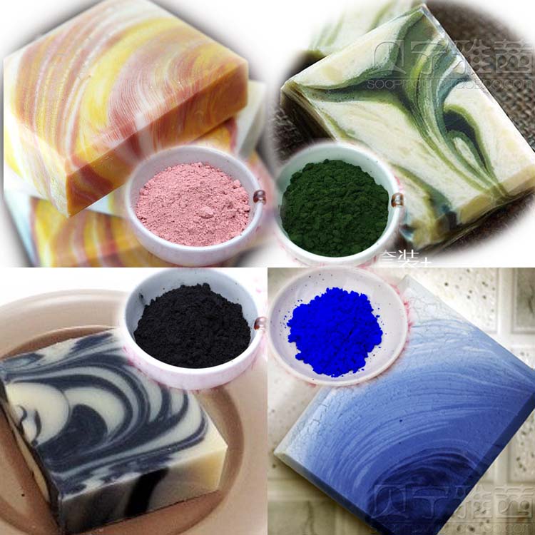 手工皂色粉冷皂基皂通用diy香皂植物研磨着色特细|进口植物色素