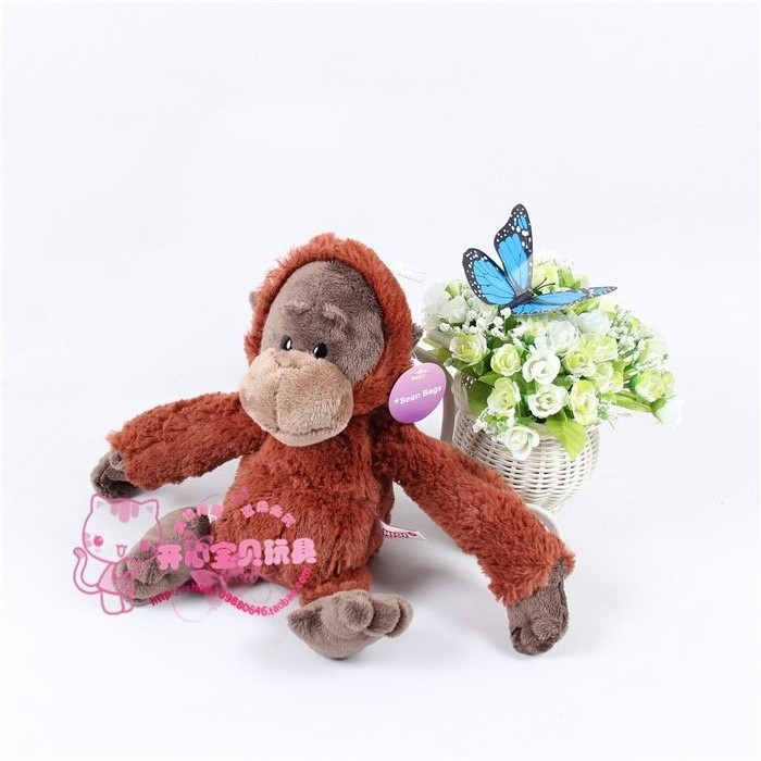正品长臂猿毛绒玩具红猩猩猴子公仔生日礼品礼物儿童礼物