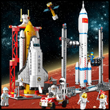 中国航天火箭系列乐高积木飞机儿童益智拼装模型男女孩子玩具礼物
