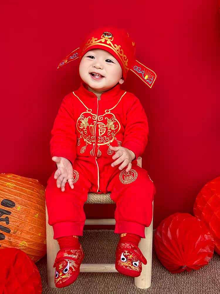 中国红满月服婴童店